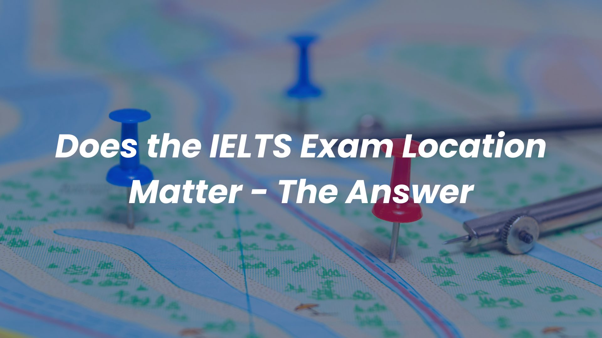 Punjab map showing location for the various IELTS exam centres