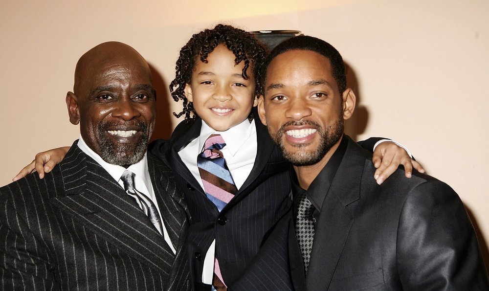 Chris Gardner with Will Smith and Jayden Smith from Pusuit of Happyness