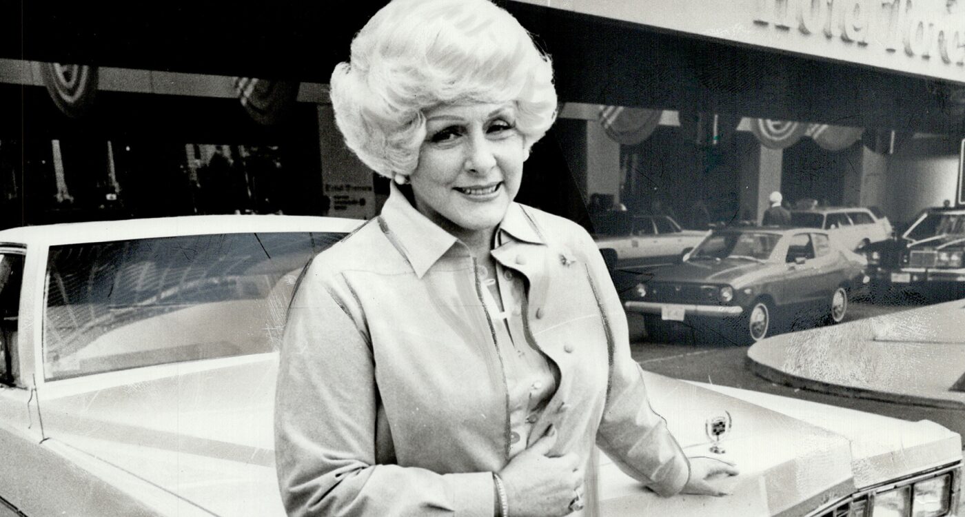 Headshot of Mary Kay Ash who is an inspiration for females.